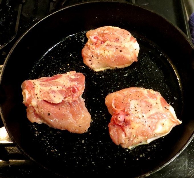 Cooking Chicken Thighs
