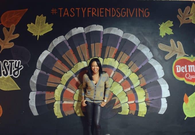 Friendsgiving turkey art 