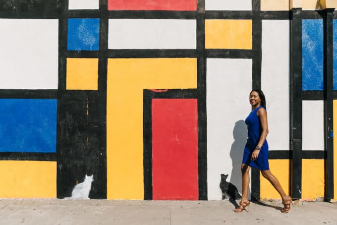 Mondrian Instagram Worthy Walls In Los Angeles | Busywifebusylife.com
