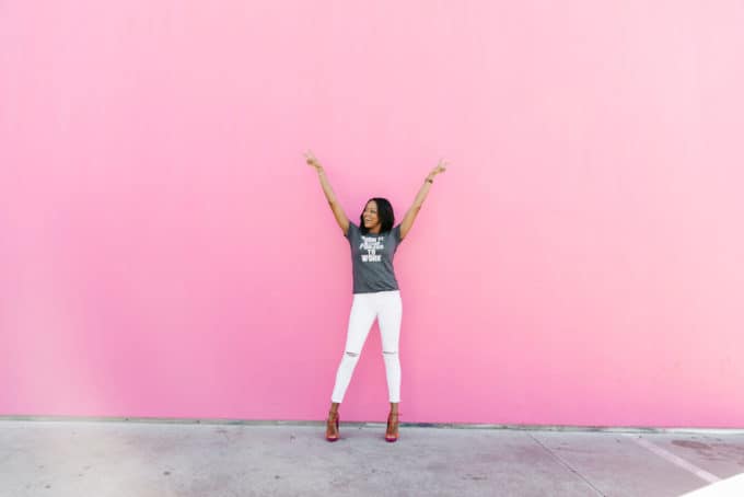 Pink Instagram Worthy Walls In Los Angeles | Busywifebusylife.com